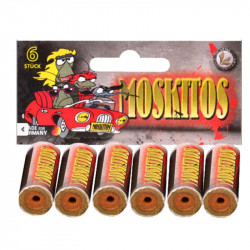 Moskitos pack of 6pcs.