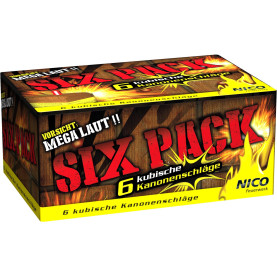 Six Pack, kub. Kanonenschlag, Kal. C, 6er-Schtl.