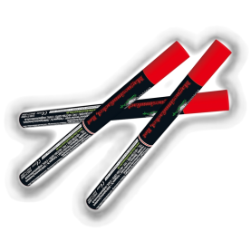 Magnesiumfackel, Rot