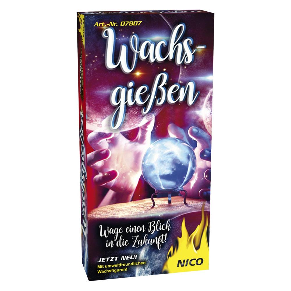 Wachsgießen, 6 Hohlfiguren