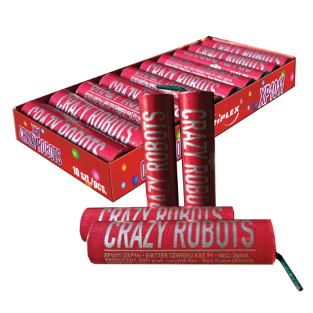 Crazy robot 10 Stück