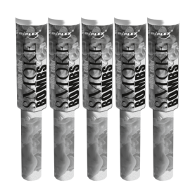 SMOKE WHITE WITH HANDLE 5PCS
